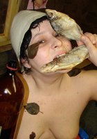 Толстая баба занимается сексом с мужем 14 фото