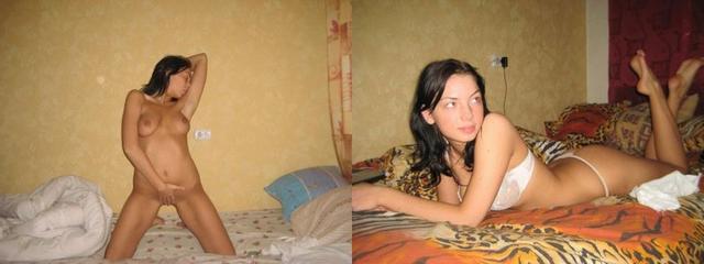 Подруги показывают себя в одежде и без нее 1 фотография