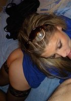 Симпатичные девки отлично справились с минетом 25 фото