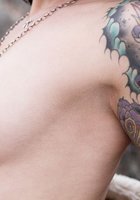 Татуированная красотка с торчащими сосками 3 фото Татуированная красотка с торчащими сосками 3 фото