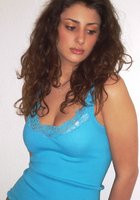 Модель снялась в вызывающей одежде на студии 1 фото Модель снялась в вызывающей одежде на студии 1 фото