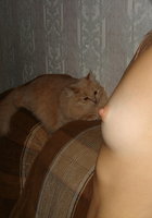 Брюнетка предстает в белой шали, покрывающей голое тело 14 фото Брюнетка предстает в белой шали, покрывающей голое тело 14 фото